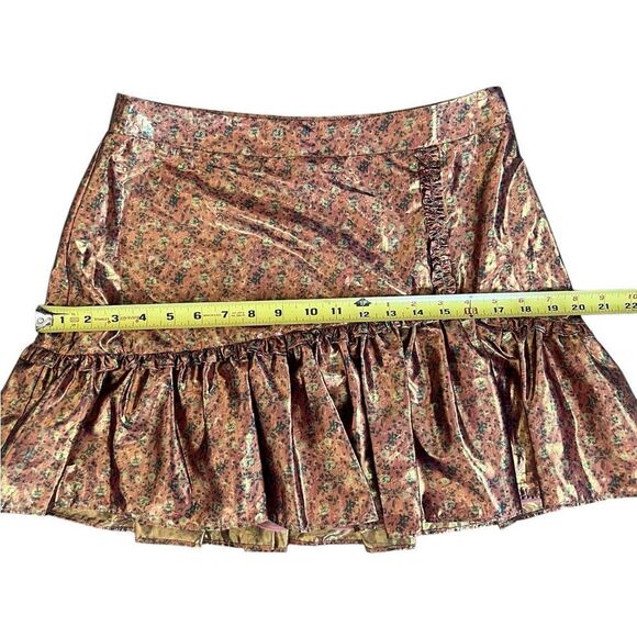 NWT Loveshackfancy Jovanna metallic mini pink orchid size 8 - Picture 9 of 15